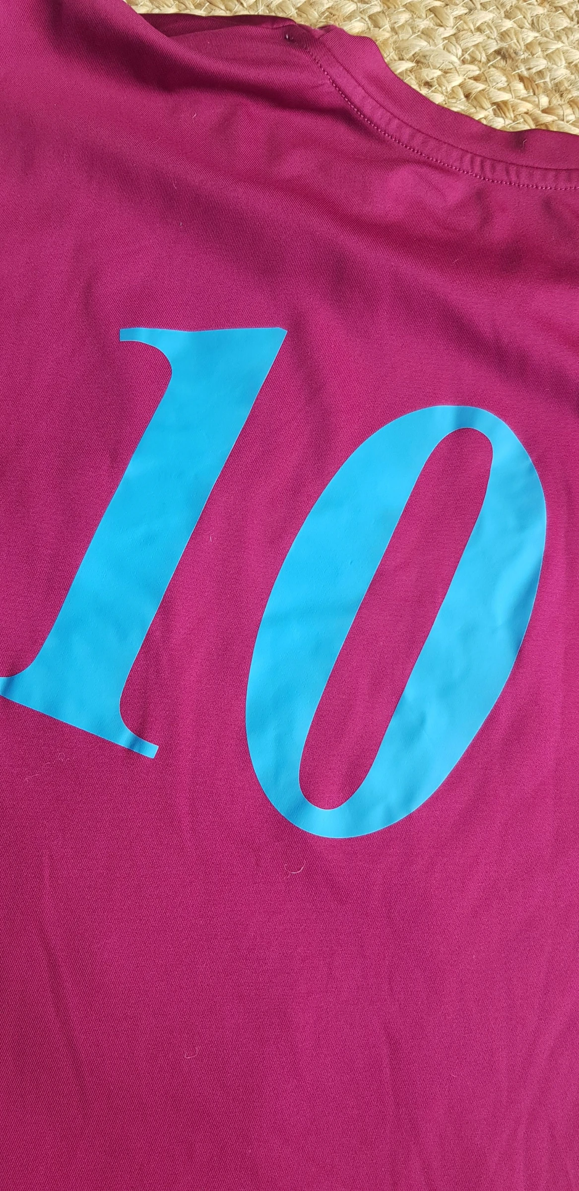 ❤️ women's volleyball club sports t-shirt number 10 size 36 ❤️ – photo 6